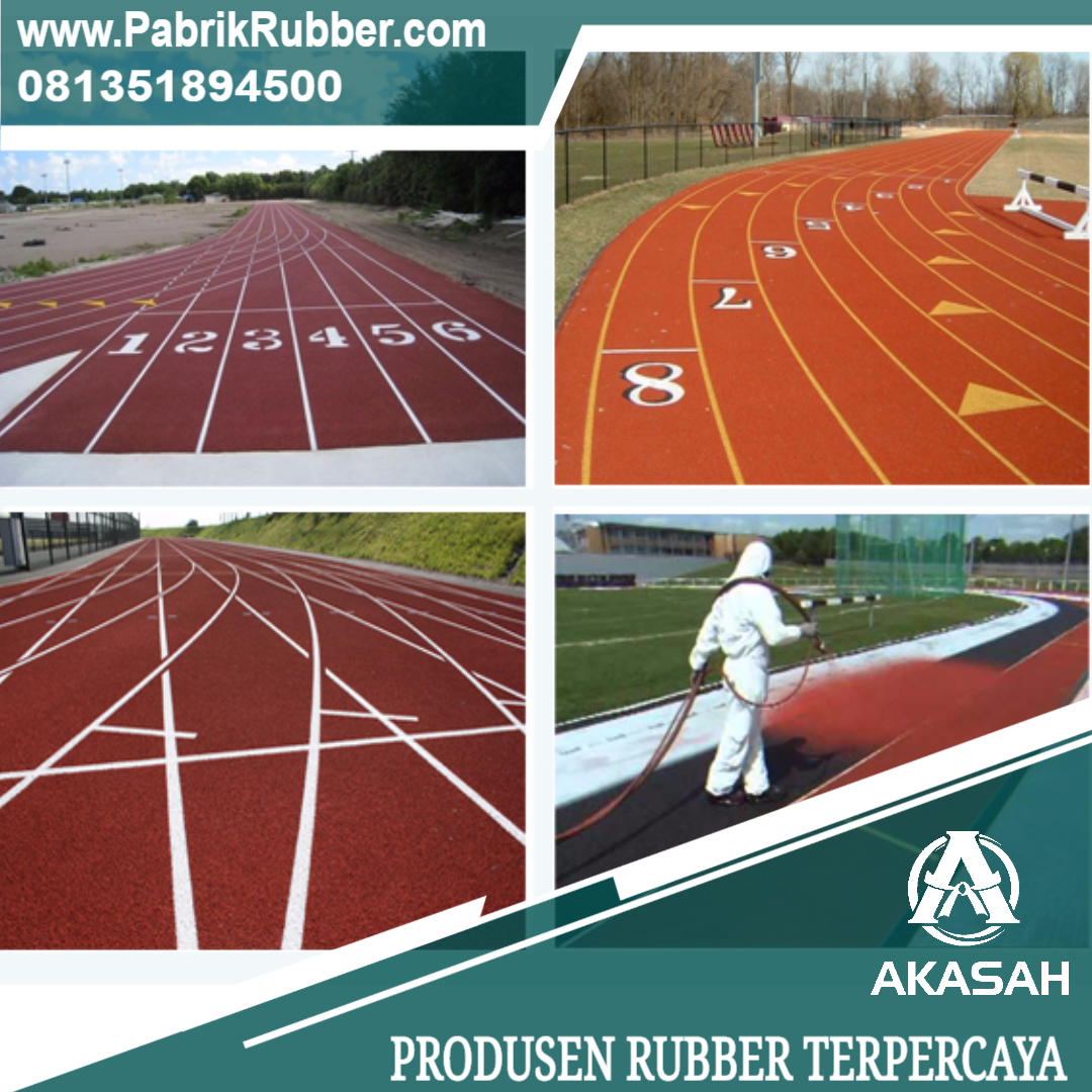Pabrik Produsen Rubber Jogging Track Murah Bagus Berkualitas Bergaransi